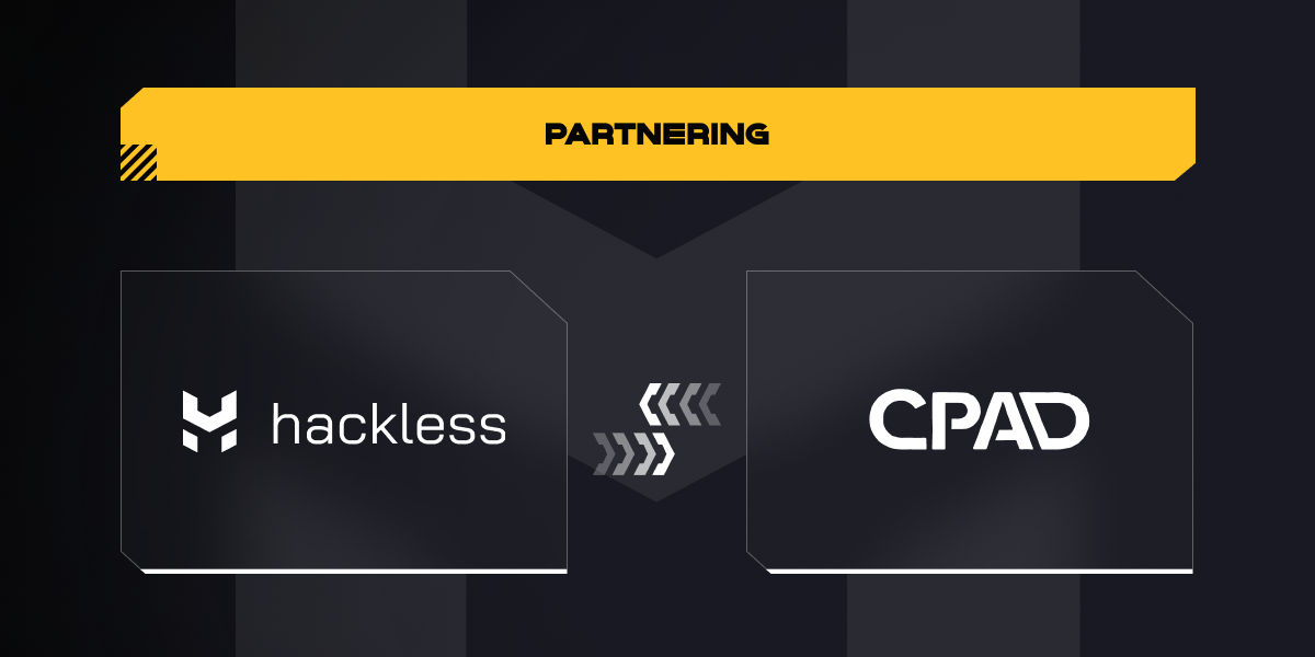📢 Hackless announces partnership with an NFT launchpad — CPAD | by Hackless  Team | Hackless | Medium