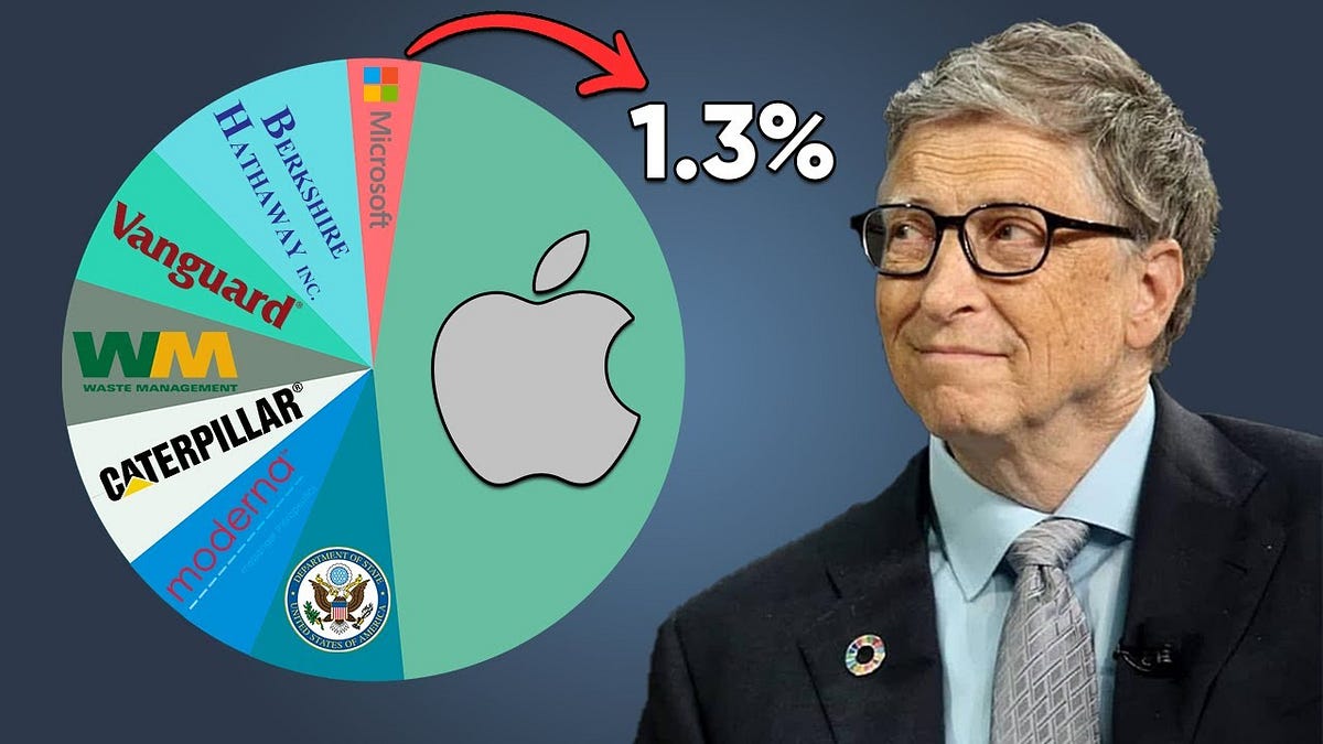 Does bill gates still own microsoft stock information