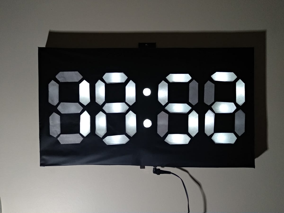 ‘HOW TO MAKE DİGİTAL WALL CLOCK’. Hİ everyone that’s my first medium ...