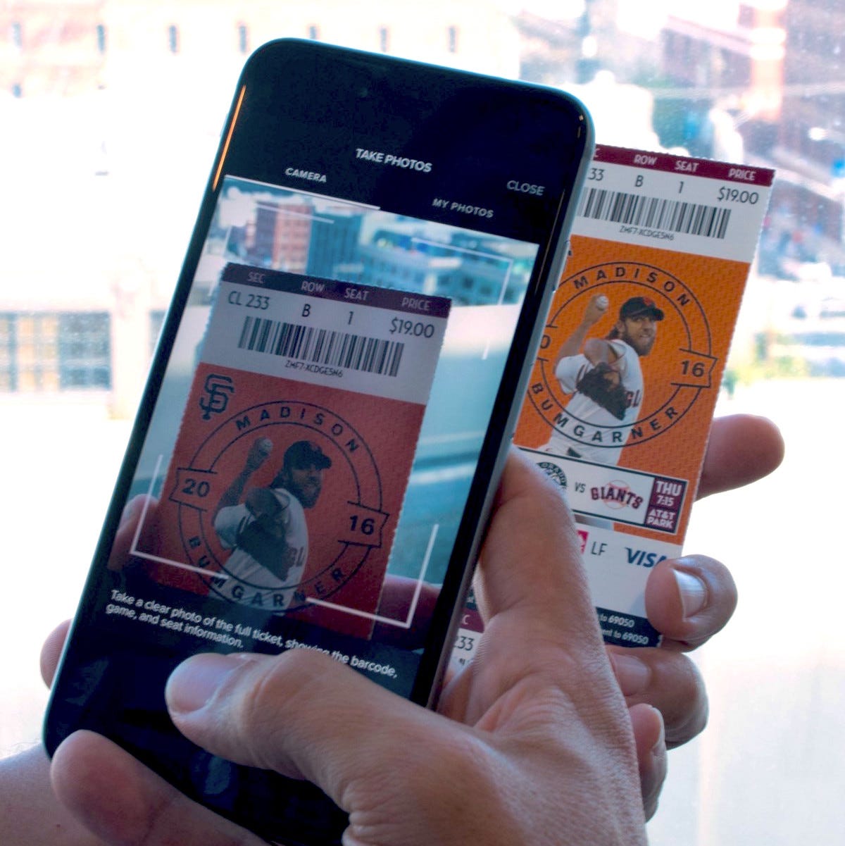 Selling your tickets in a Snap. Enabling fans to quickly sell tickets