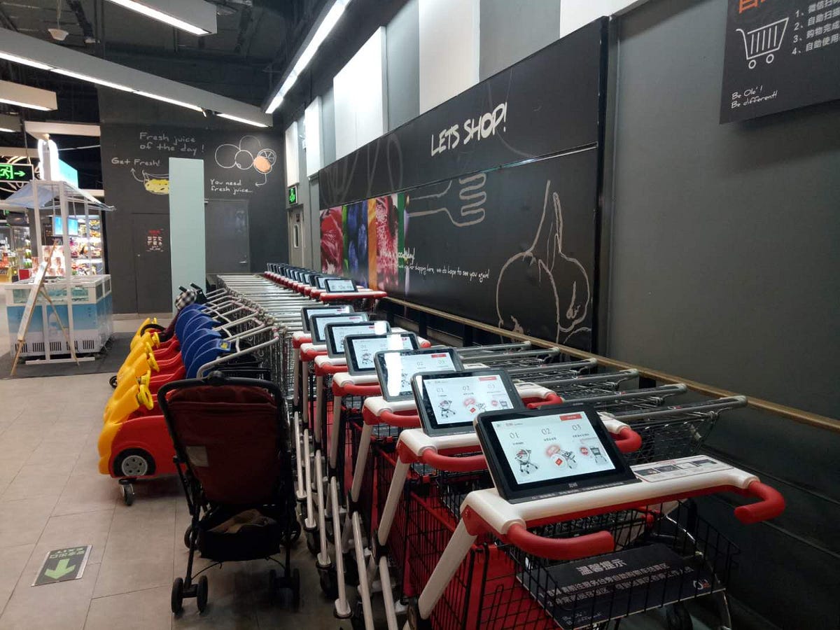 The pandemic proves that smart shopping cart using rfid could help us a