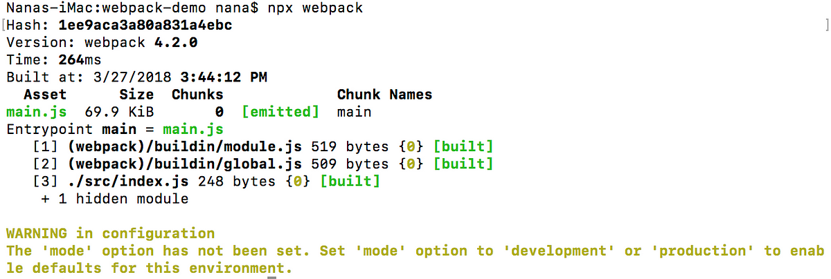 how to run webpack require how to run webpack require