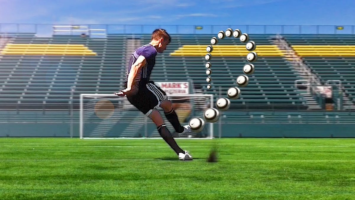 How Does Ronaldo Curl His Free Kicks By Polygyan Medium
