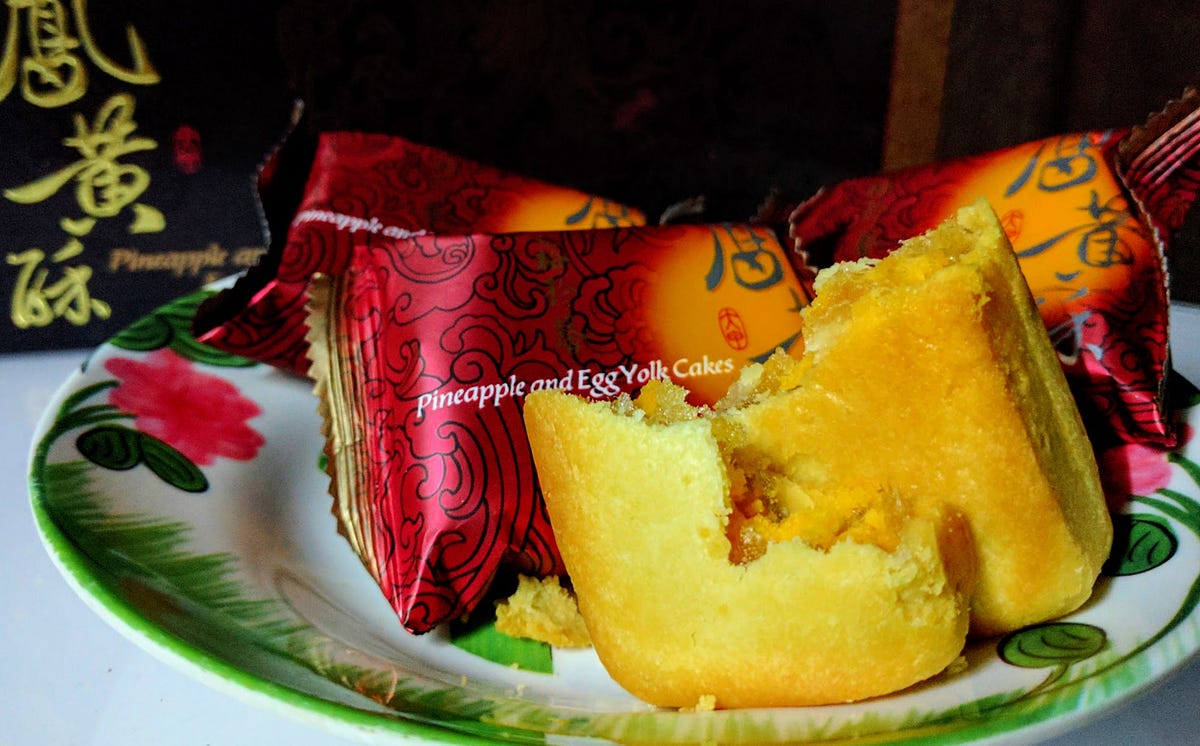 Pineapple & Egg Yolk Cakes. Taste of SUNSHINE by Sattawi Medium