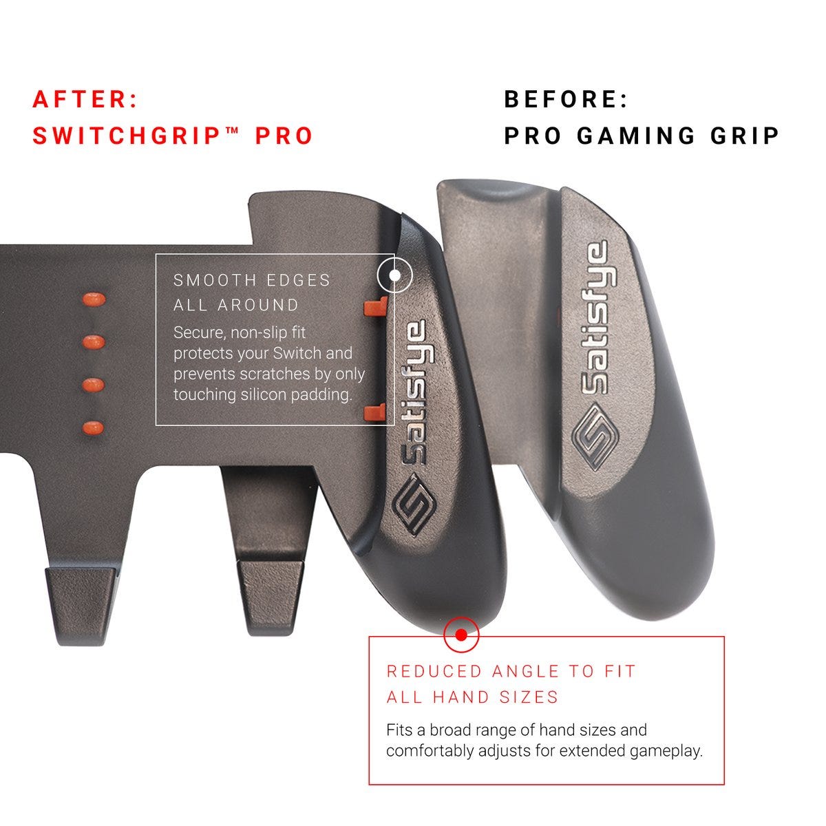 Review: Satisfye SwitchGrip Pro. The best Switch accessory just got… | by  Matt Golden | Medium