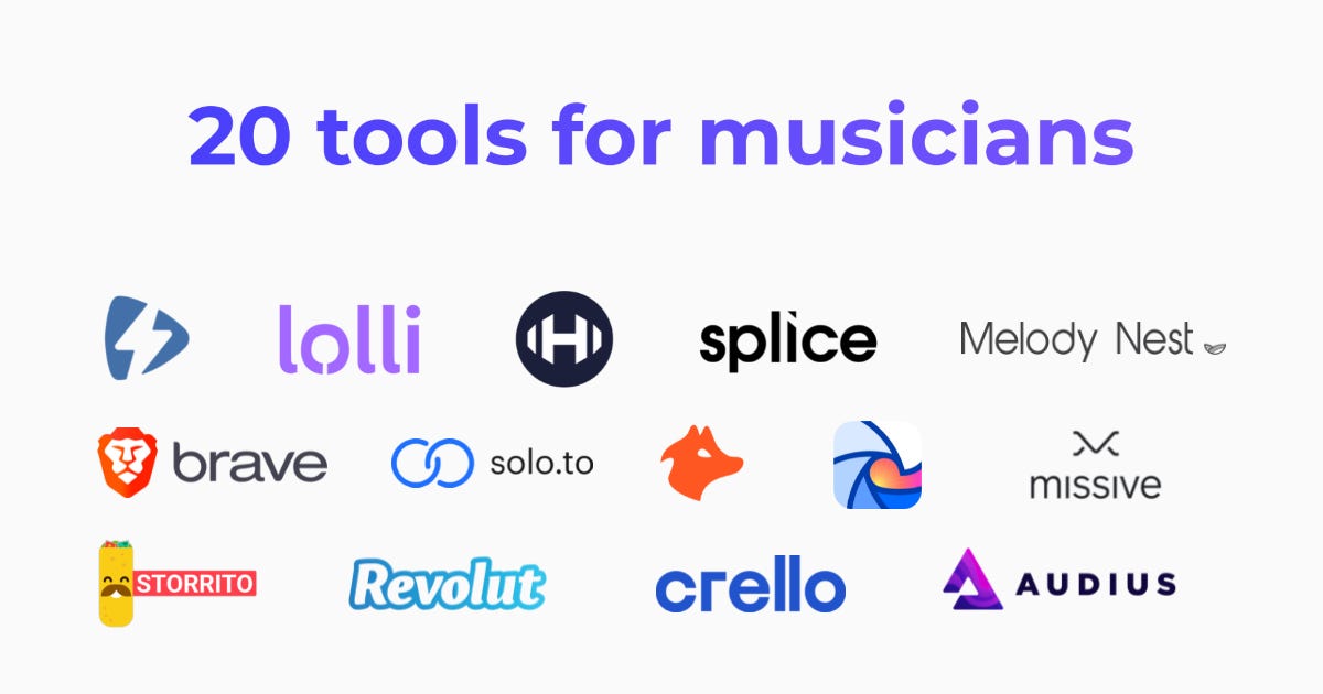 We all know how hard it is for a musician to manage everything nowadays, so hopefully, these tools will make your life easier. Some may improve your w