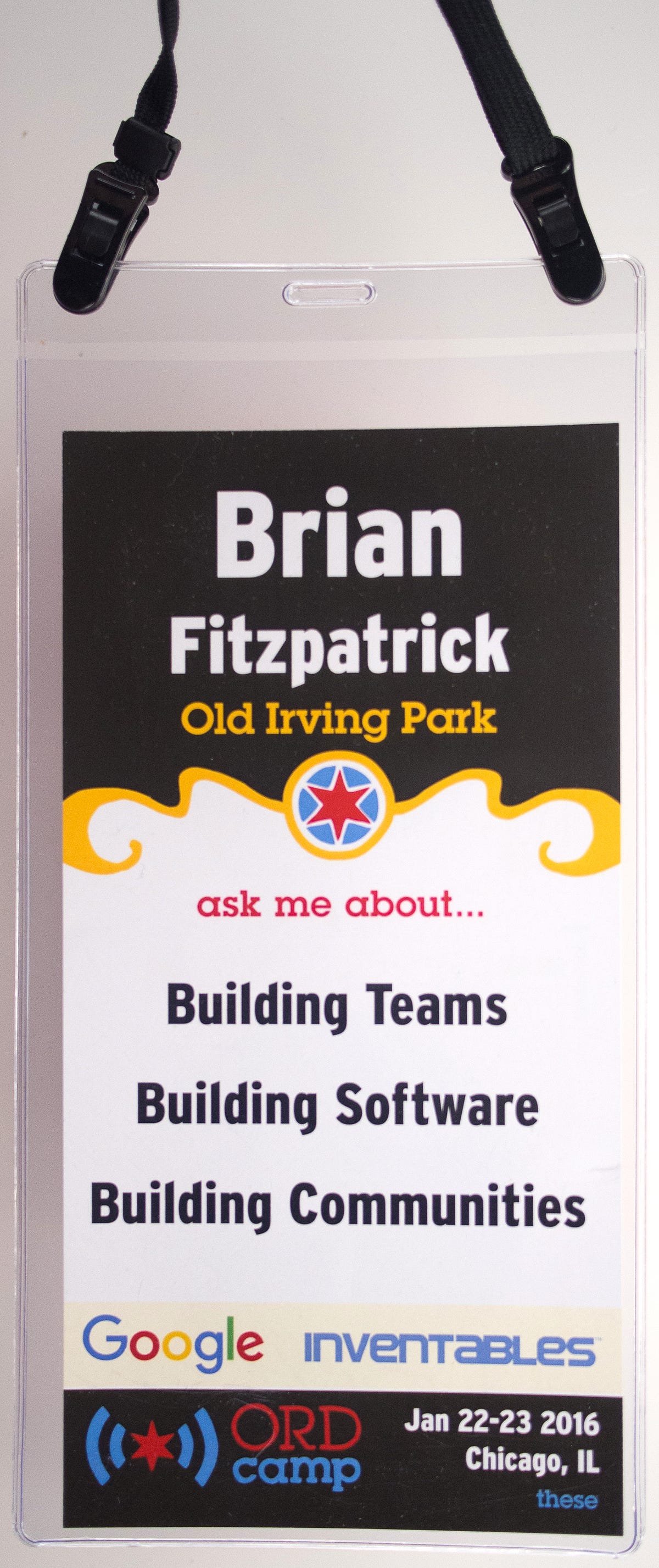 Ten Rules for a Better Conference Name Badge | by Brian ...