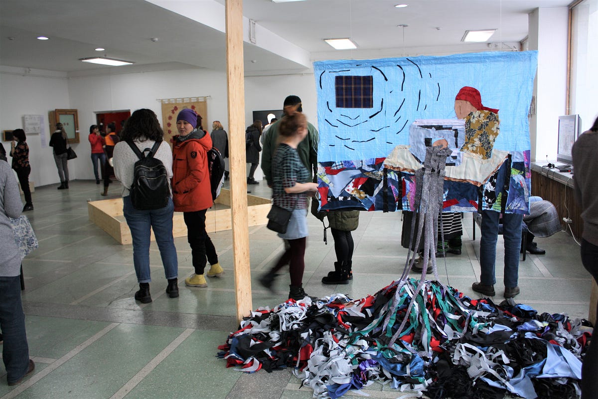 The First Feminnale of Contemporary Art. Bishkek, Kyrgyzstan.