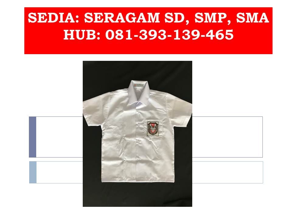 88 Model Baju Seragam Sekolah Sd Gratis Terbaru