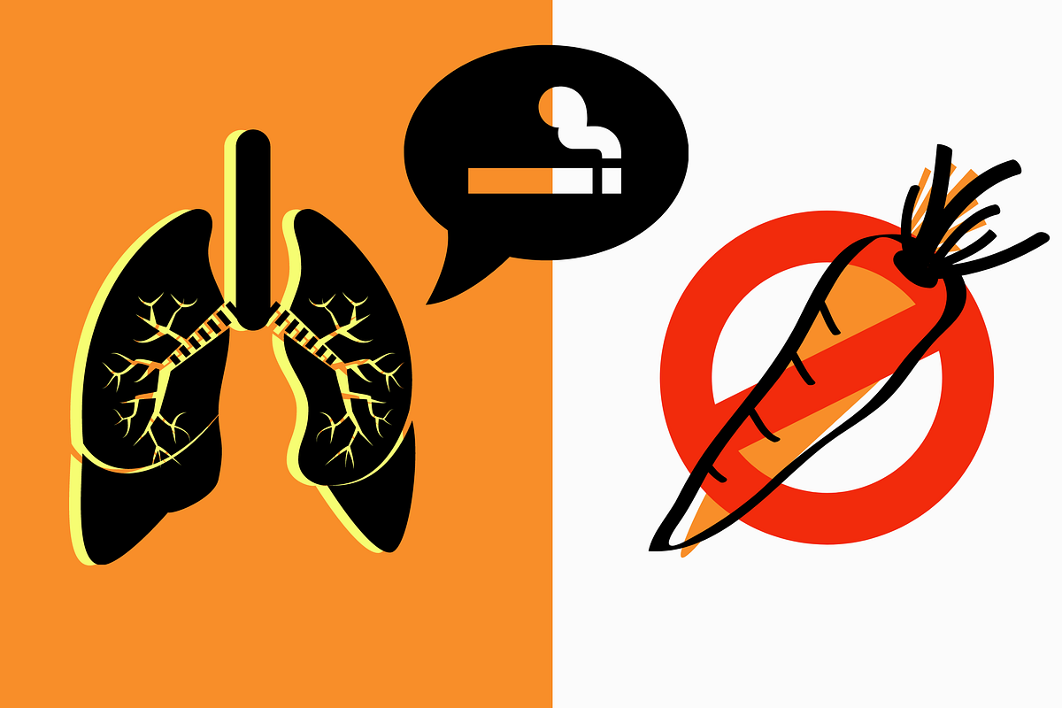 Betacarotene good for the eyes, bad for the lungs? by Premium