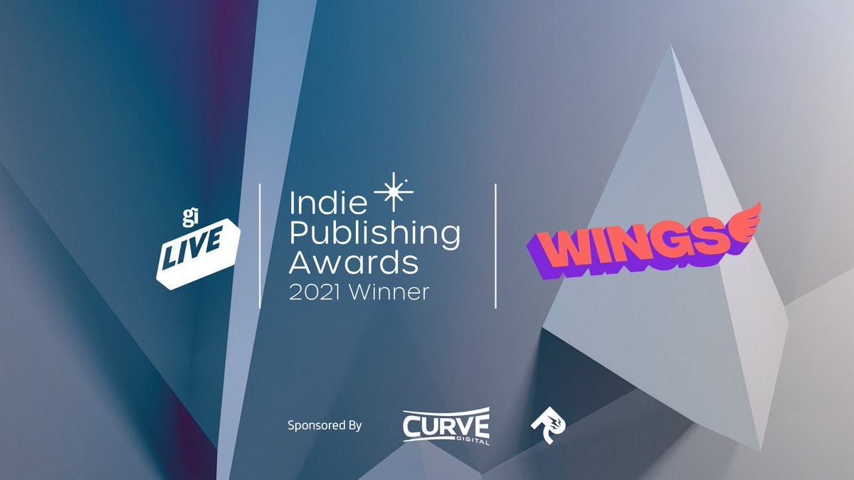 WINGS Receives Special Recognition at the Indie Publishing Awards | by  WINGS Interactive | WINGS Blog | Medium