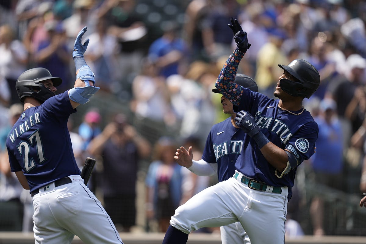 Mariners July Review. TEAM NOTES…the Mariners finished July… | by Mariners  PR | Aug, 2022 | From the Corner of Edgar & Dave