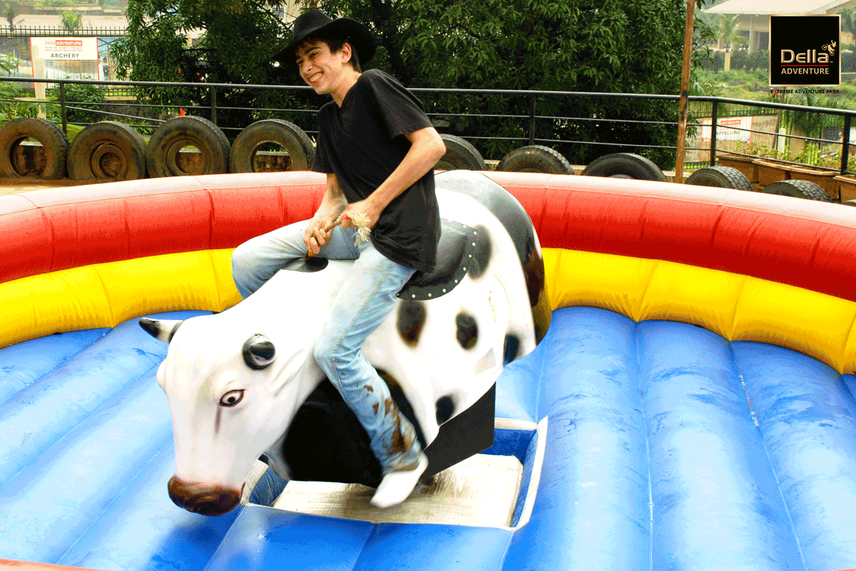 Rodeo Bull Ride — Unique and Fun Entertainment at Della Adventure Park ...