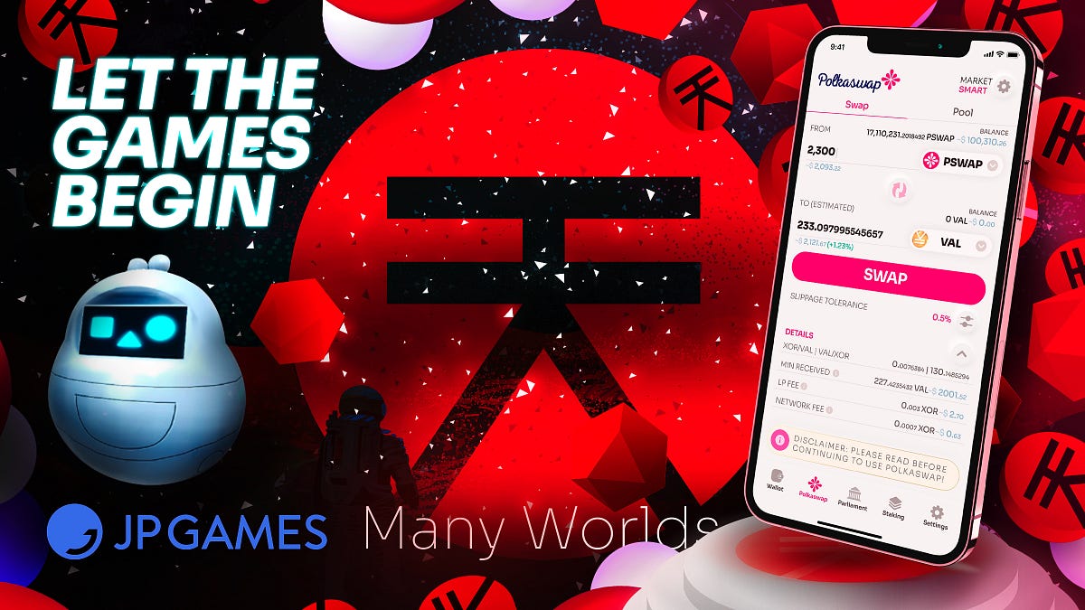 September 22nd, 2021, Ecosystem Updates for SORA, Polkaswap, and Fearless Wallet