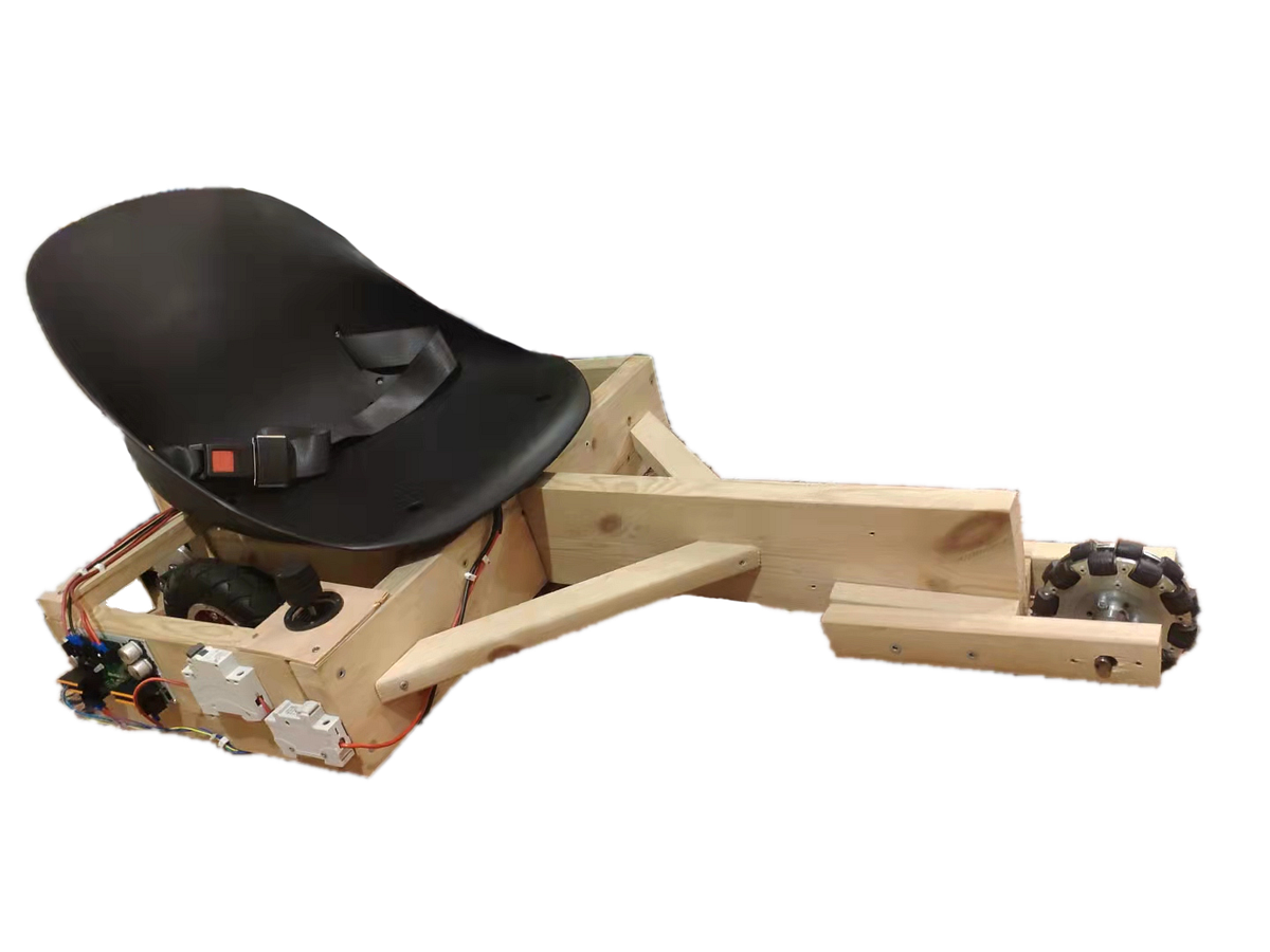 My homemade electric GoKart. Just like electric cars have replaced