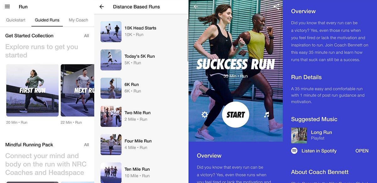 Lessons from Nike Club's Guided Runs | by Tan Kit Yung | — a blog | Medium