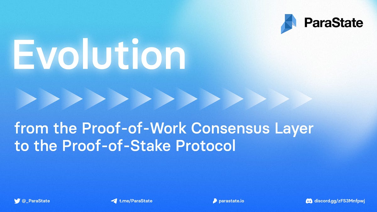Evolution From the Proof-of-Work Consensus Layer to the Proof-of-Stake Protocol