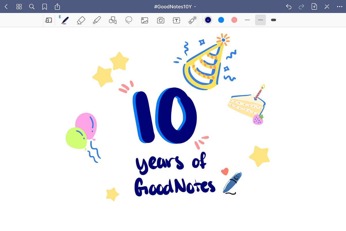 Cheers to 10 Years of GoodNotes!. 10 years ago today, on April 12, 2011… |  by GoodNotes | GoodNotes Blog