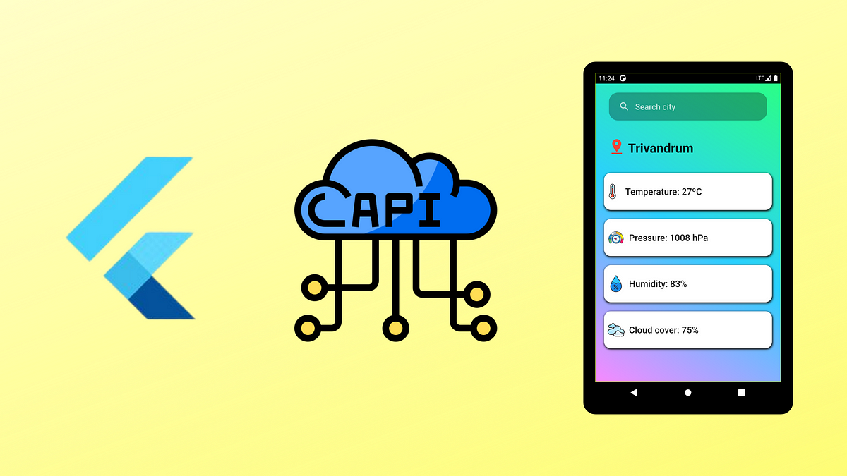 Weather App Using API Integration In Flutter | By Ashna Nizam | Medium