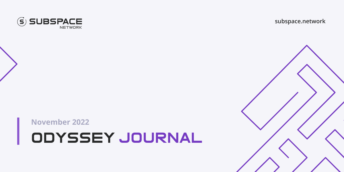 Odyssey Journal | November 2022
