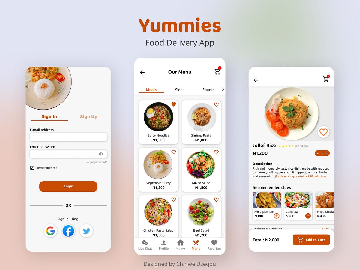 food delivery app research paper