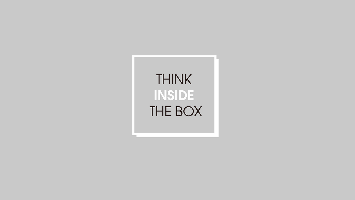 Freedom is the enemy of creativity, limitations are its saviour
