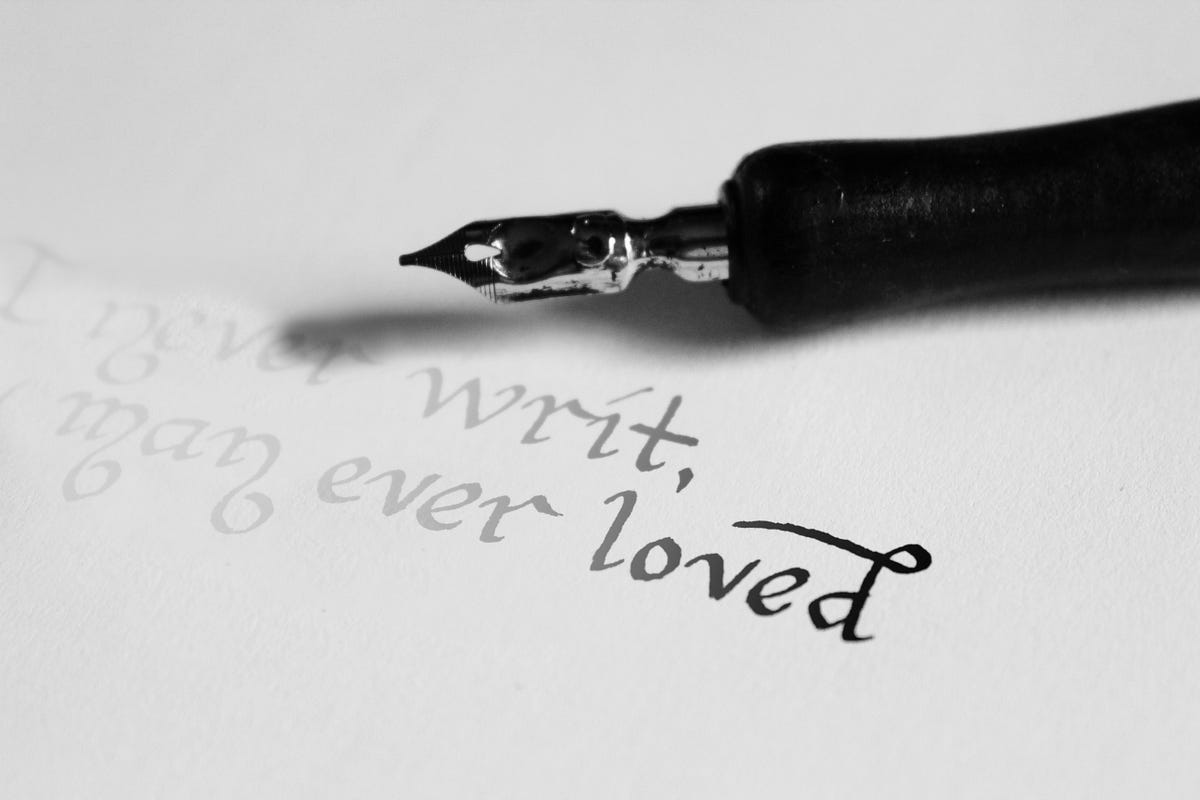 Disappearing Ink. Our lives are written in disappearing… by
