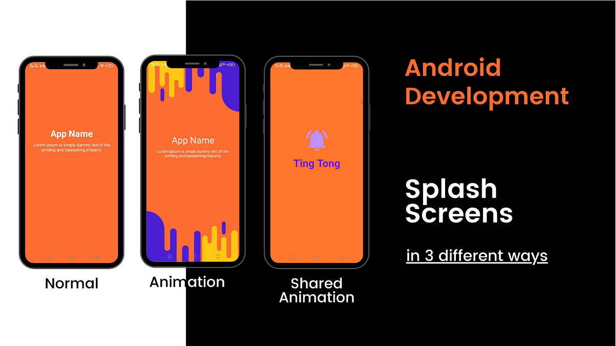 Android Splash Screen Animated Splash Screen Shared Animation