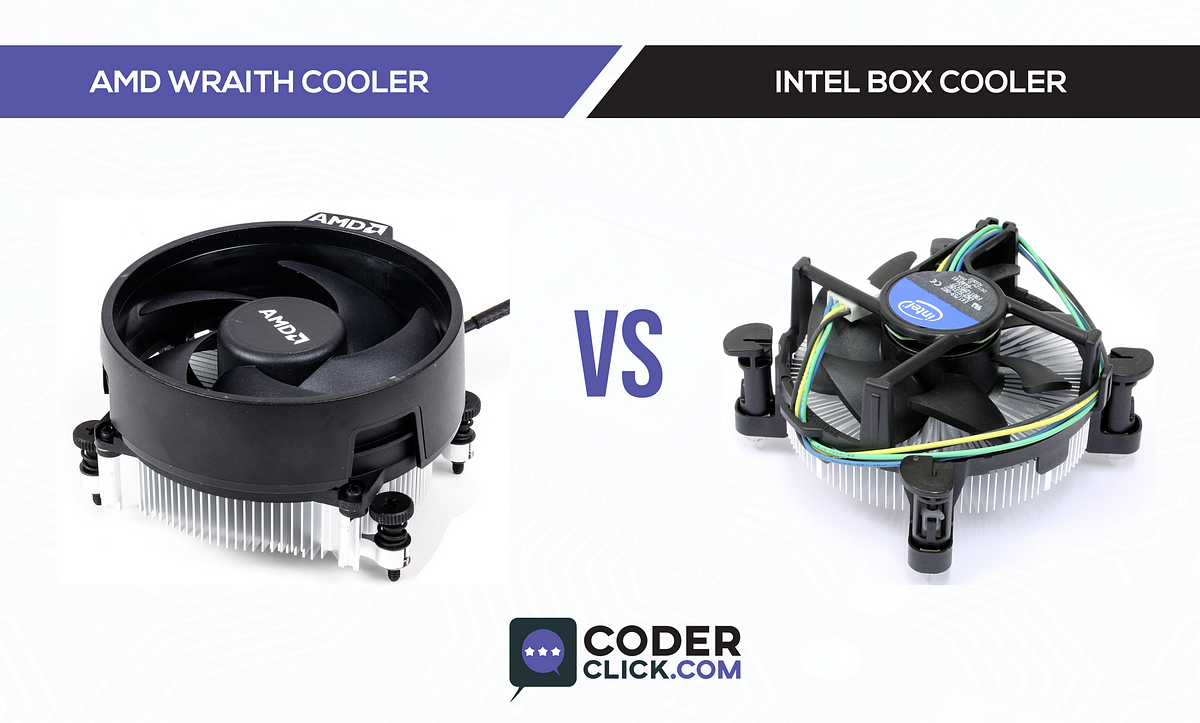 AMD Wraith Coolers vs Intel Box Cooler | by Noah Daniel | Medium