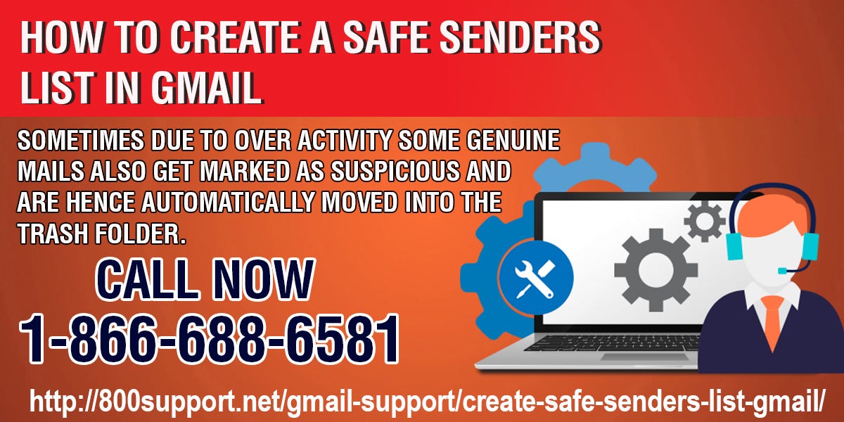 How to create a safe senders list in Gmail by Robert Buckner Medium