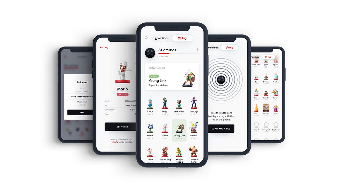 Ally — New iOS application for iPhone to collect and backup your amiibos  with n2elite and other tags | by Igor Anany | 7glyphs | Medium