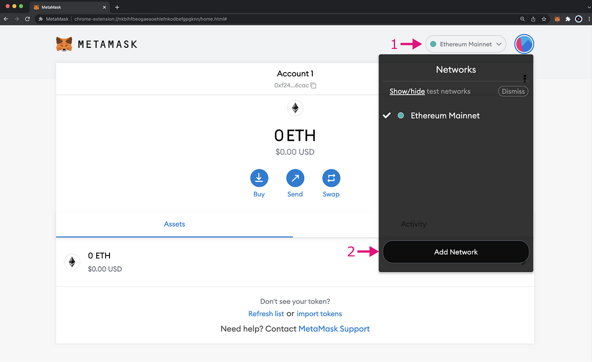 How to Connect MetaMask to Moonbeam