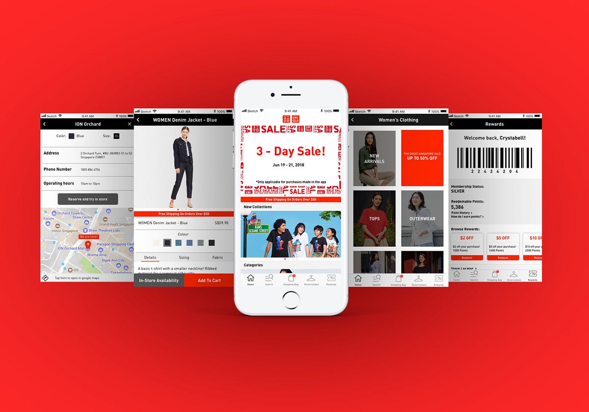 Improving the UNIQLO app. A case study | by Dash | UX Collective