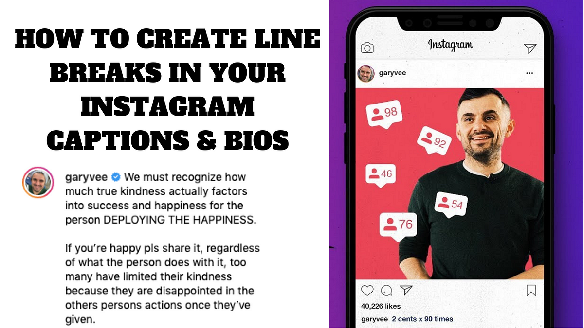 Instagram Hacks (2020): How To Create Instagram Line Breaks