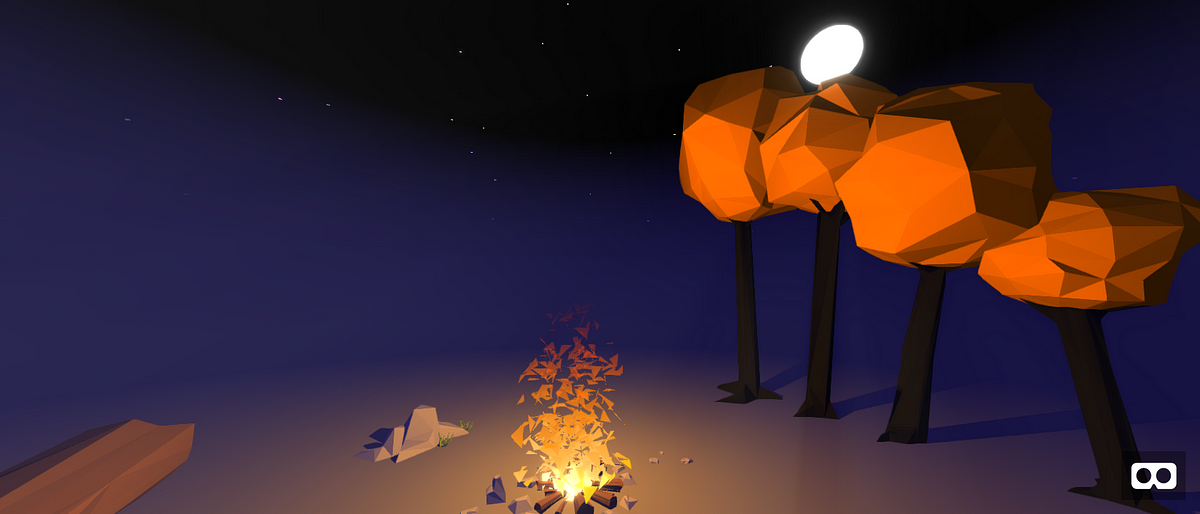 Campfire VR. Creating Low-poly Virtual Worlds With… | By Dirk Krause ...