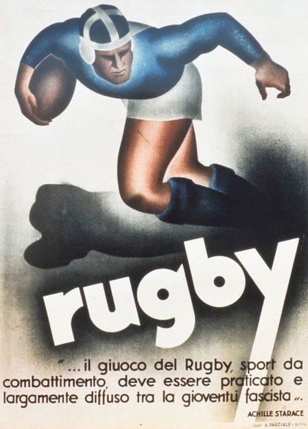 Ma Il Rugby E Uno Sport Fascista By Mario Bocchio La Leggenda Del Rugby Medium