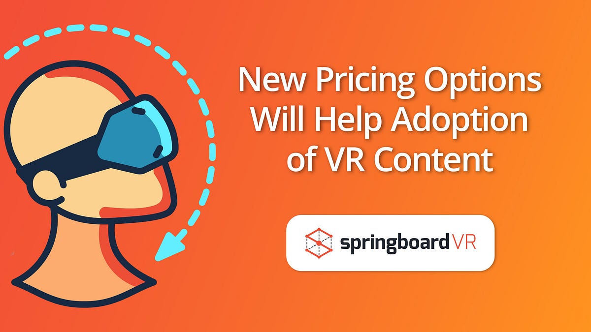 Monthly & Yearly Pricing Options Will Help Adoption of VR Content | by  SpringboardVR | Medium