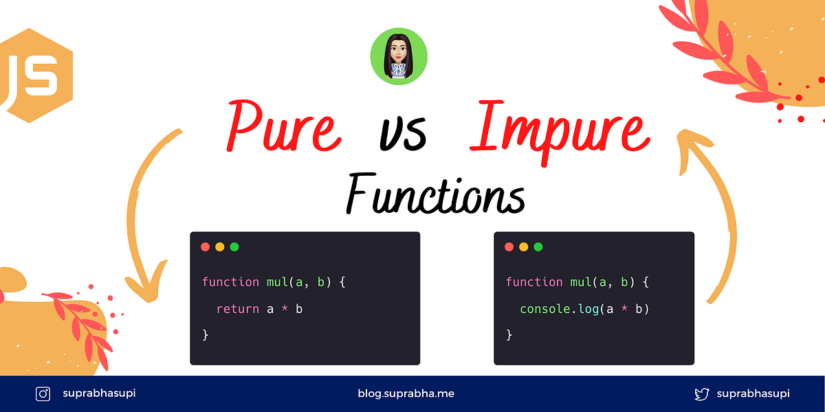 Pure vs Impure Functions. These are the two terms that you always… | by ...