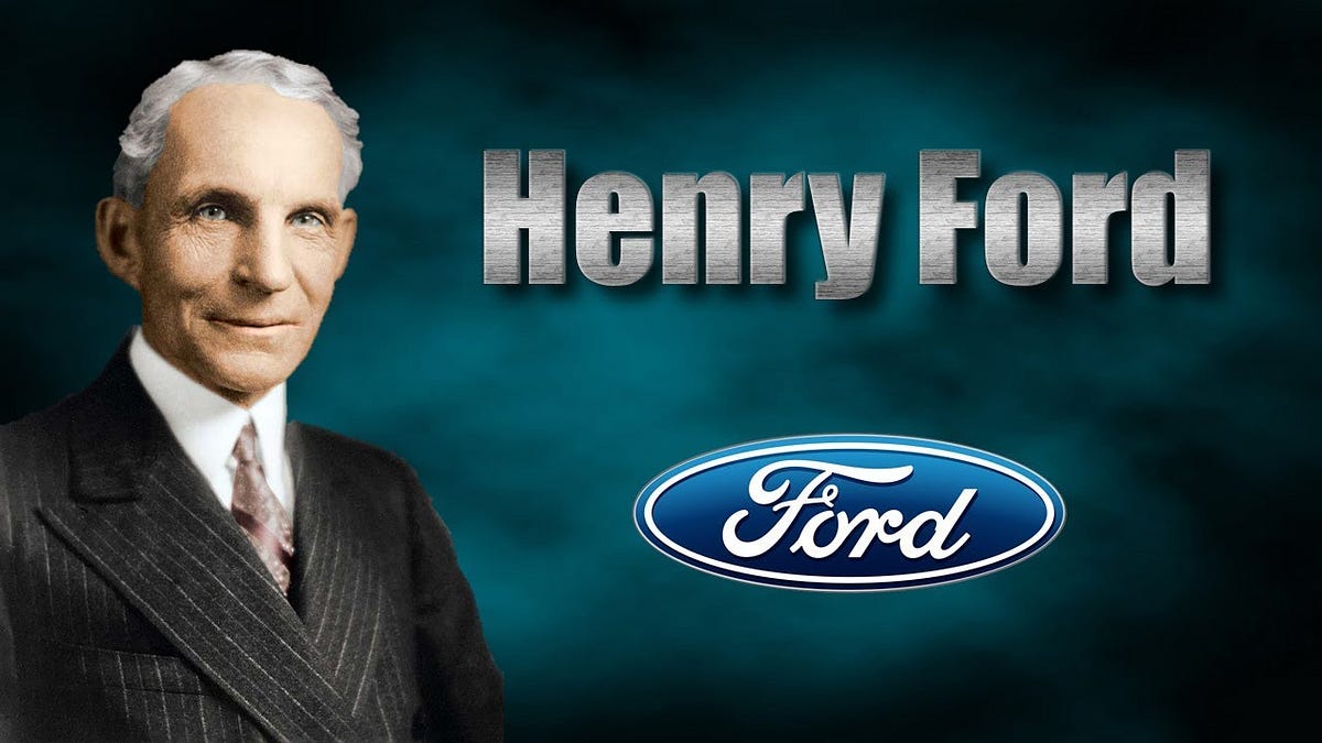 Historia: 5 cosas que no sabías sobre Henry Ford. | by J. C ...