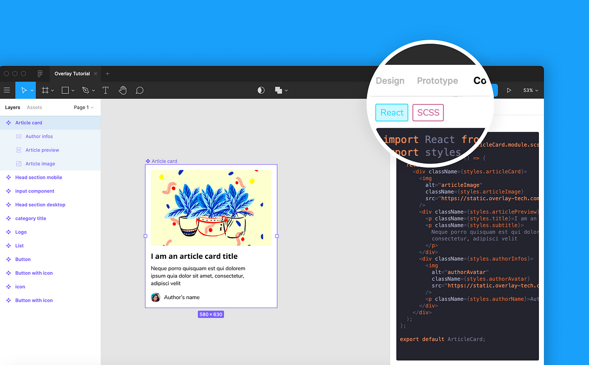 figma react