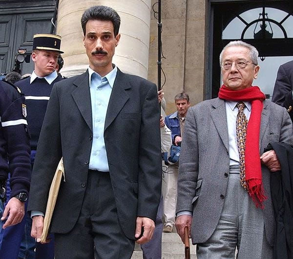 Ghislaine Marchal’I öldürmekle suçlanan Omar Raddad.