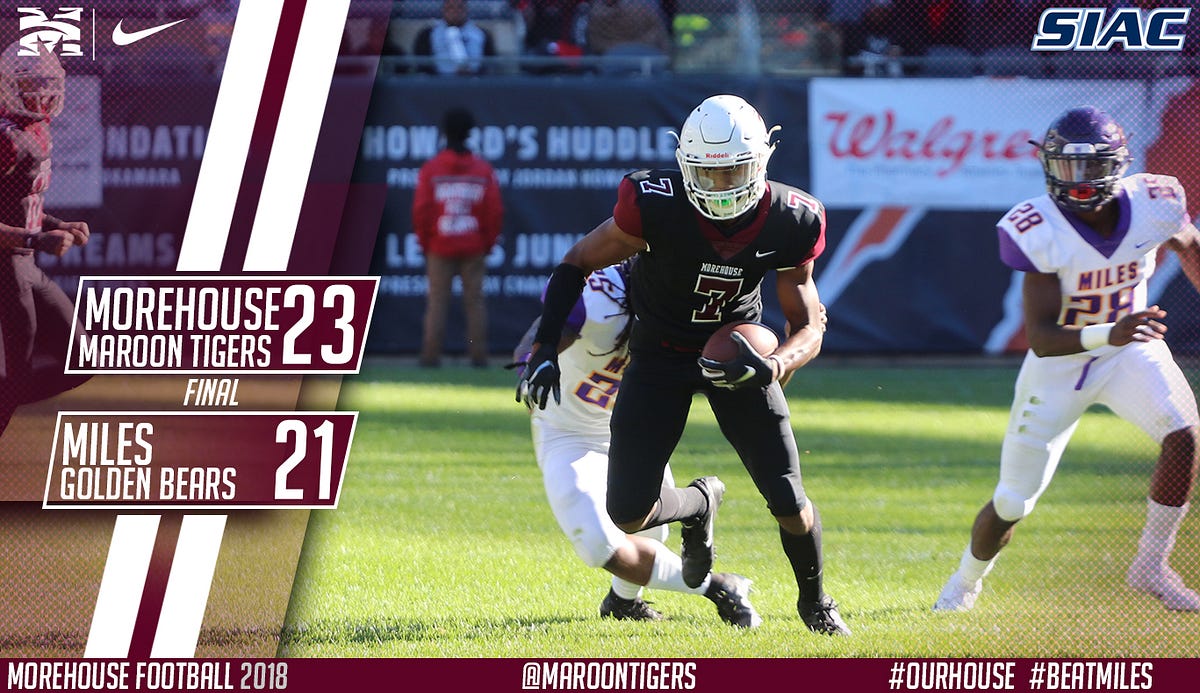 Morehouse Football Continues Perfect Season In Chicago by Kendrick
