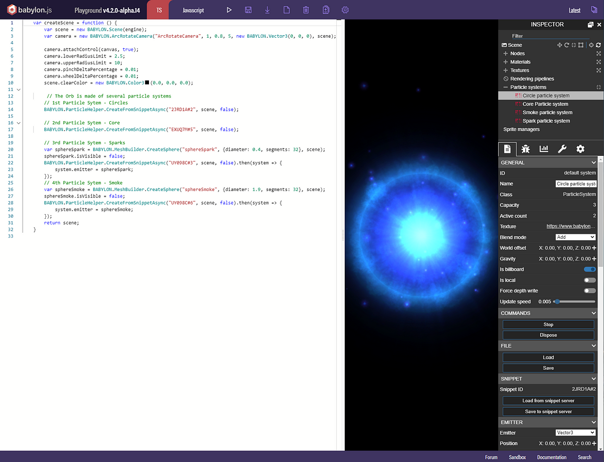 Visual Effects With Particles A Guide For Beginners By Babylon Js Medium