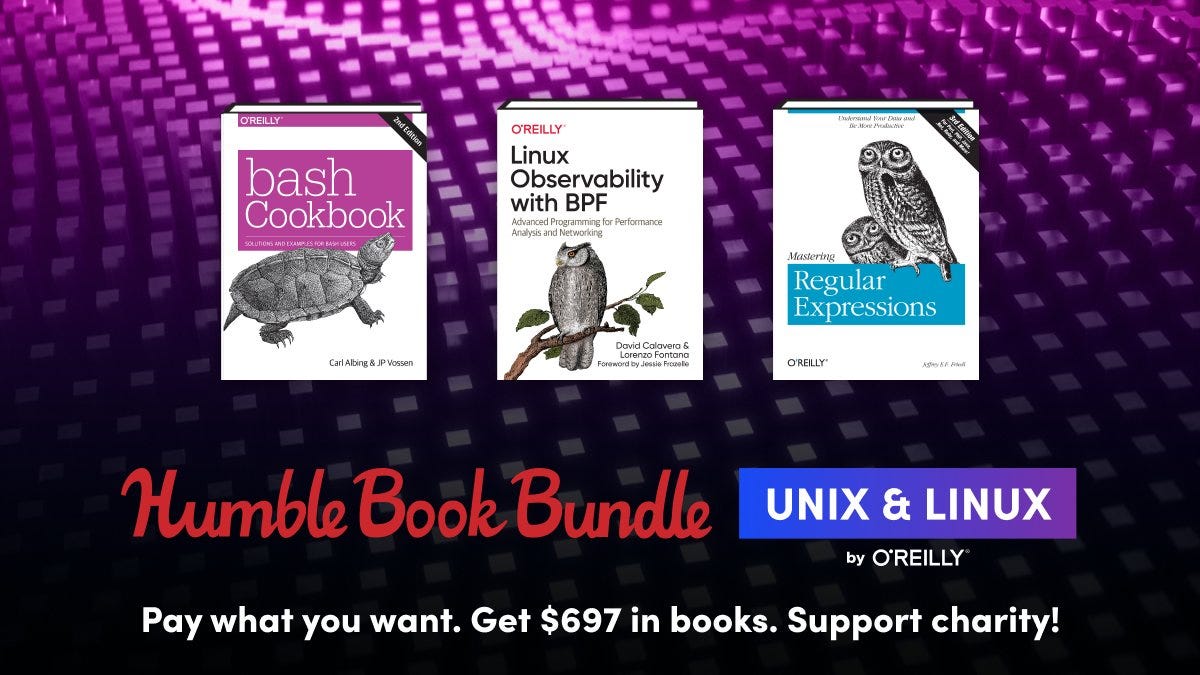 Unix & Linux Books Bundle by O’Reilly Humble Bundle Partner Blog Medium