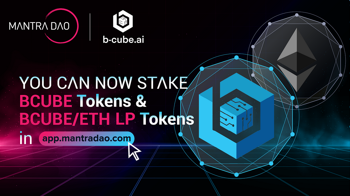 BCUBE LP Staking on MANTRA DAO Guide