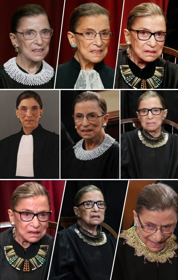 Fearless Girl Wears Ruth Bader Ginsburg 