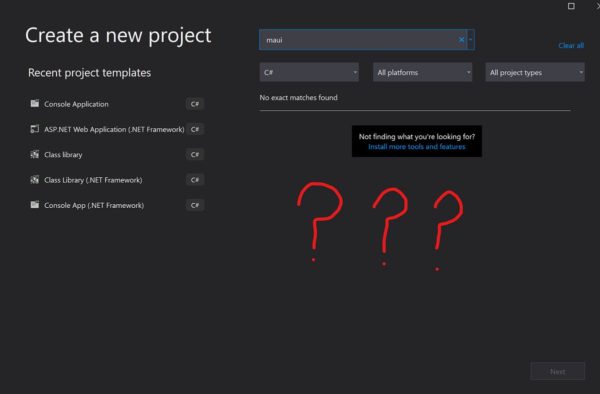 how-to-get-missing-net-maui-templates-in-visual-studio-by-darko