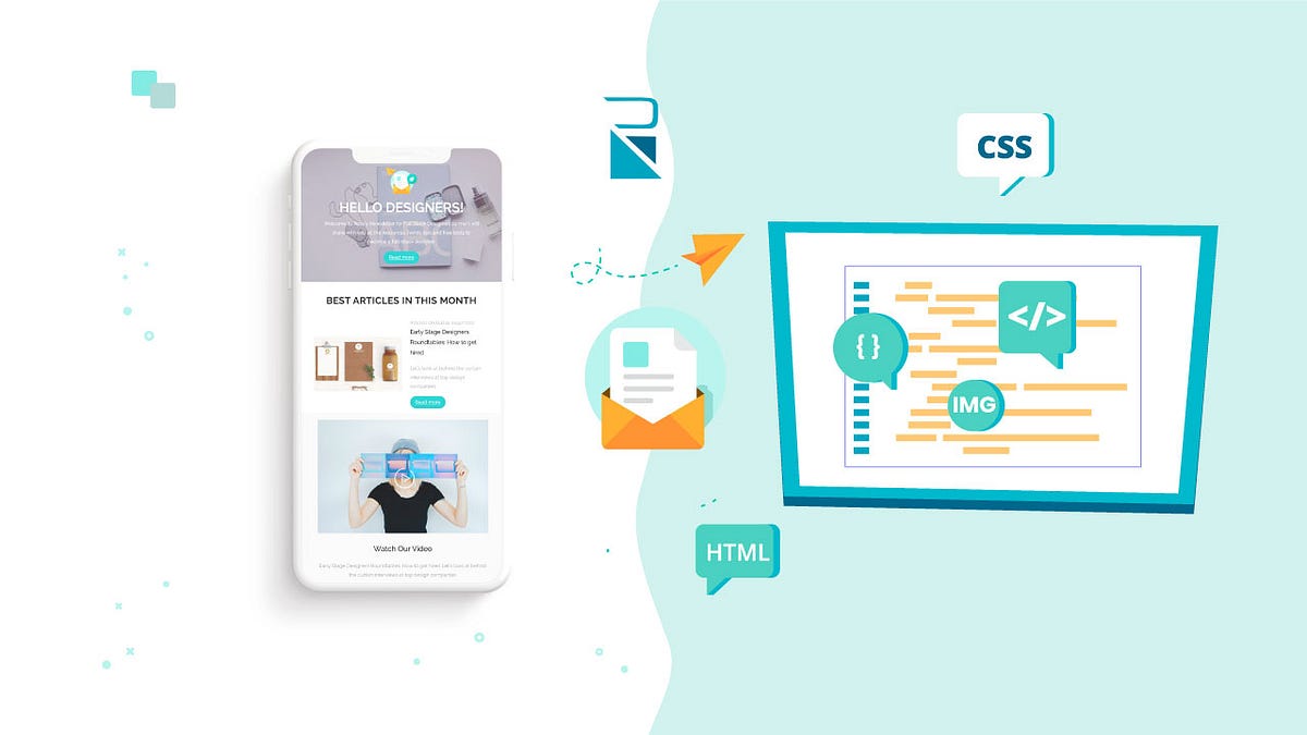 Transform Email Designs into HTML & CSS with the least coding