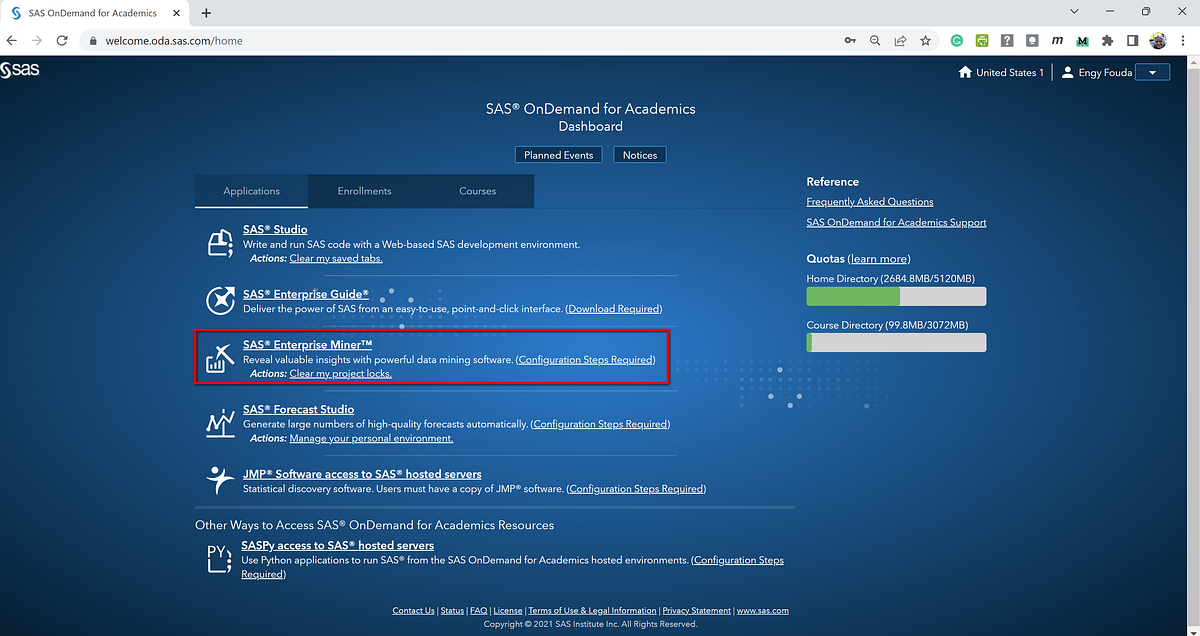 How to Access SAS Enterprise Miner for Machine Learning? by Engy