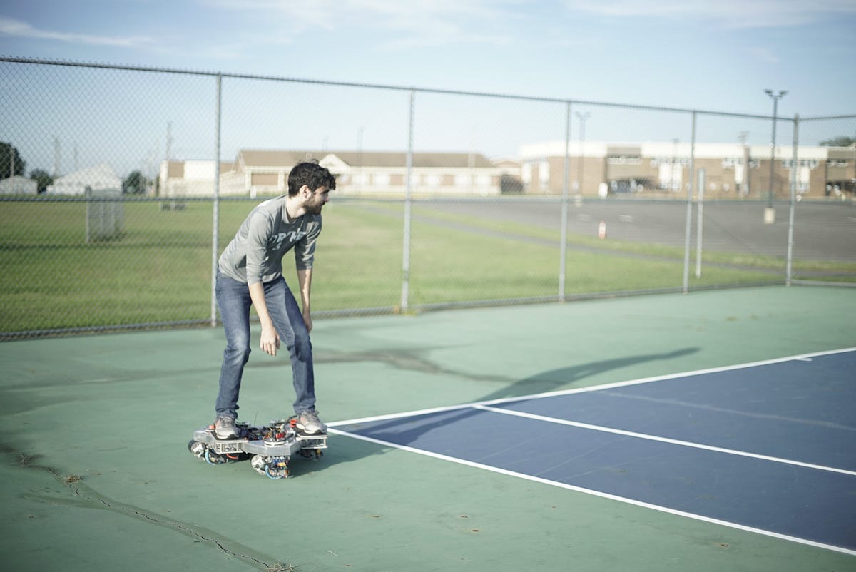 Aims to Be the Most Agile SkateboardStyle Vehicle in the World